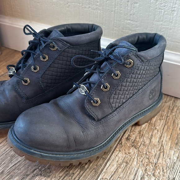 Timberland Nellie blue Chukka Boots waterproof size women’s  8 - Picture 2 of 8